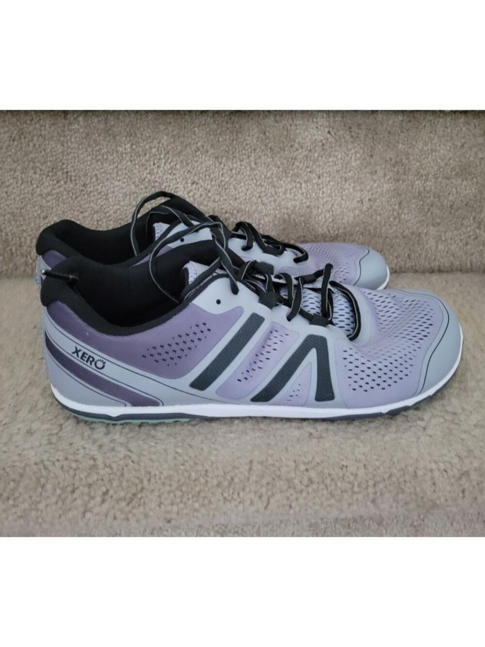 Xero Shoes HFS 11 Barefoot Trail Hiking Mens size 10 Purple Zero Drop Gorpcore